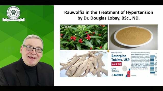 Dr. Doug Lobay - Rauwolfia in the Treatment of Hypertension