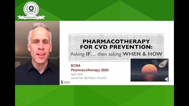 Dr. Jamison Falk - CVD Prevention followed by a review of Topical Analgesics