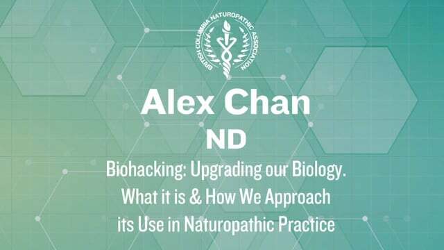 Dr. Alex Chan - BioHacking